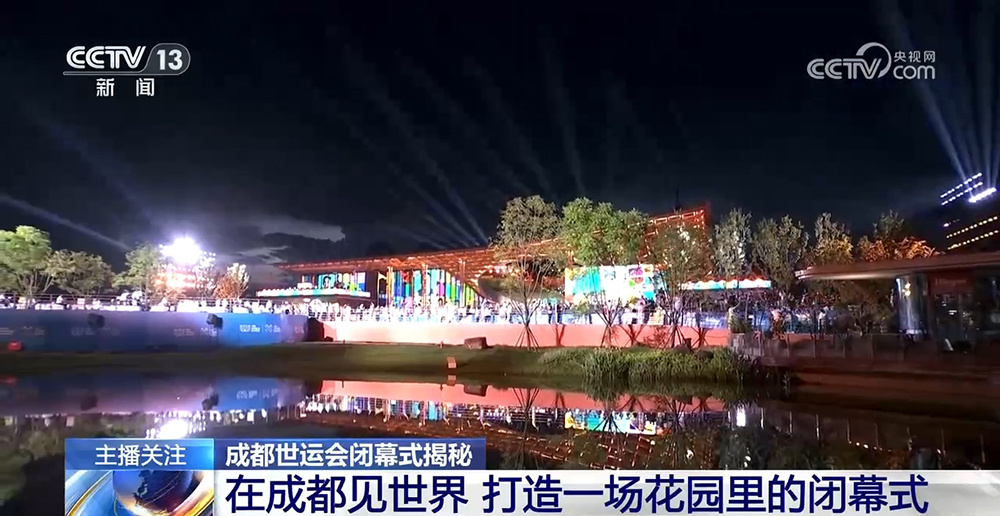 透明屏, 开闭幕式副, 成都世运会
